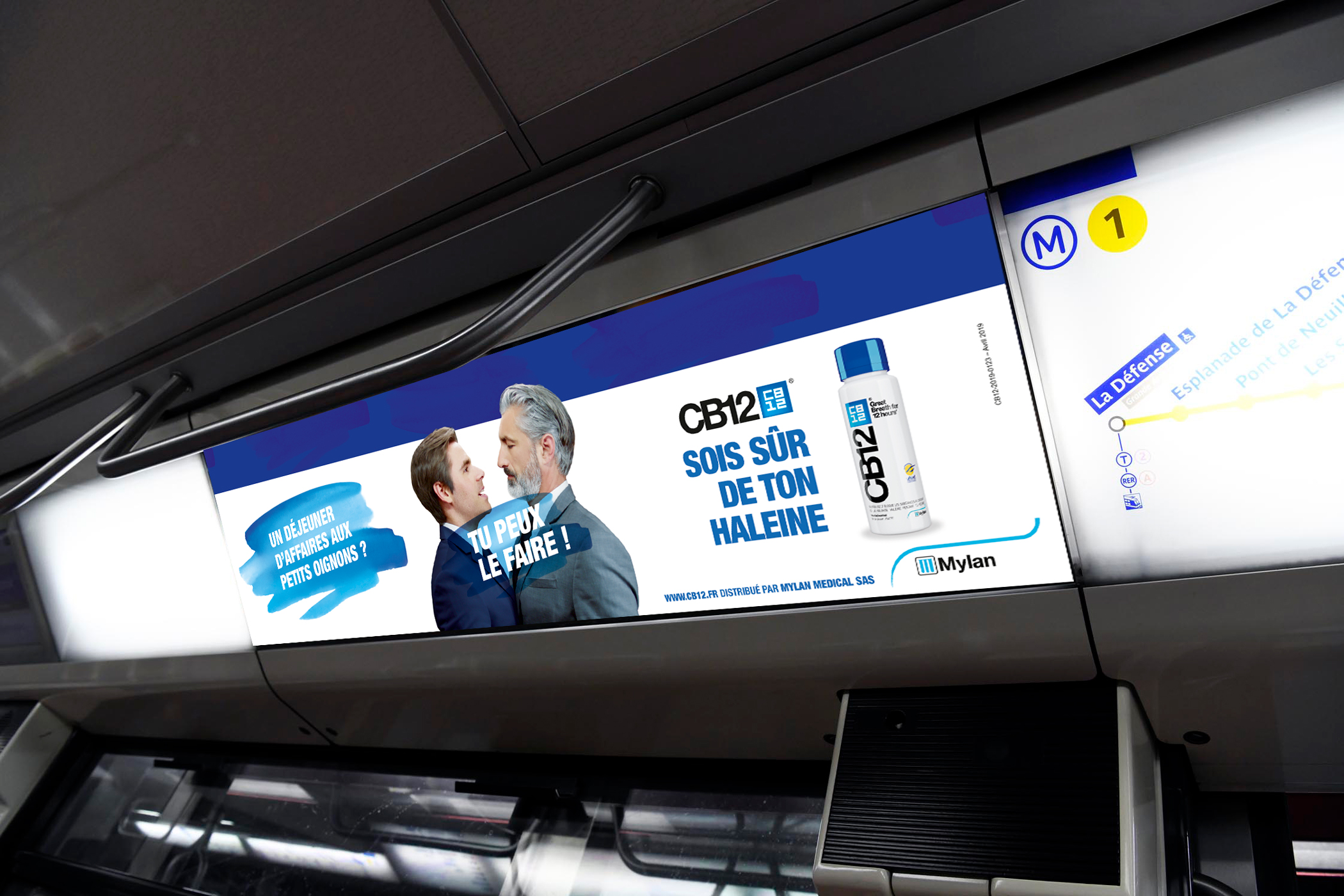 Affichage métro ligne 1