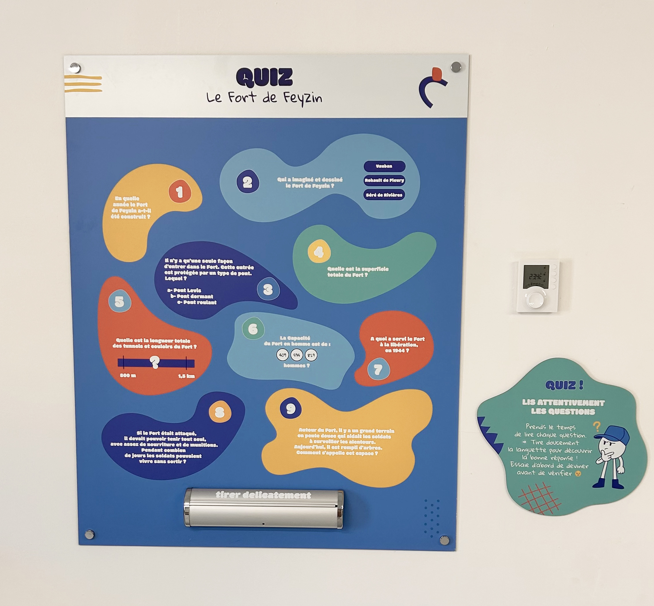 panneau quiz