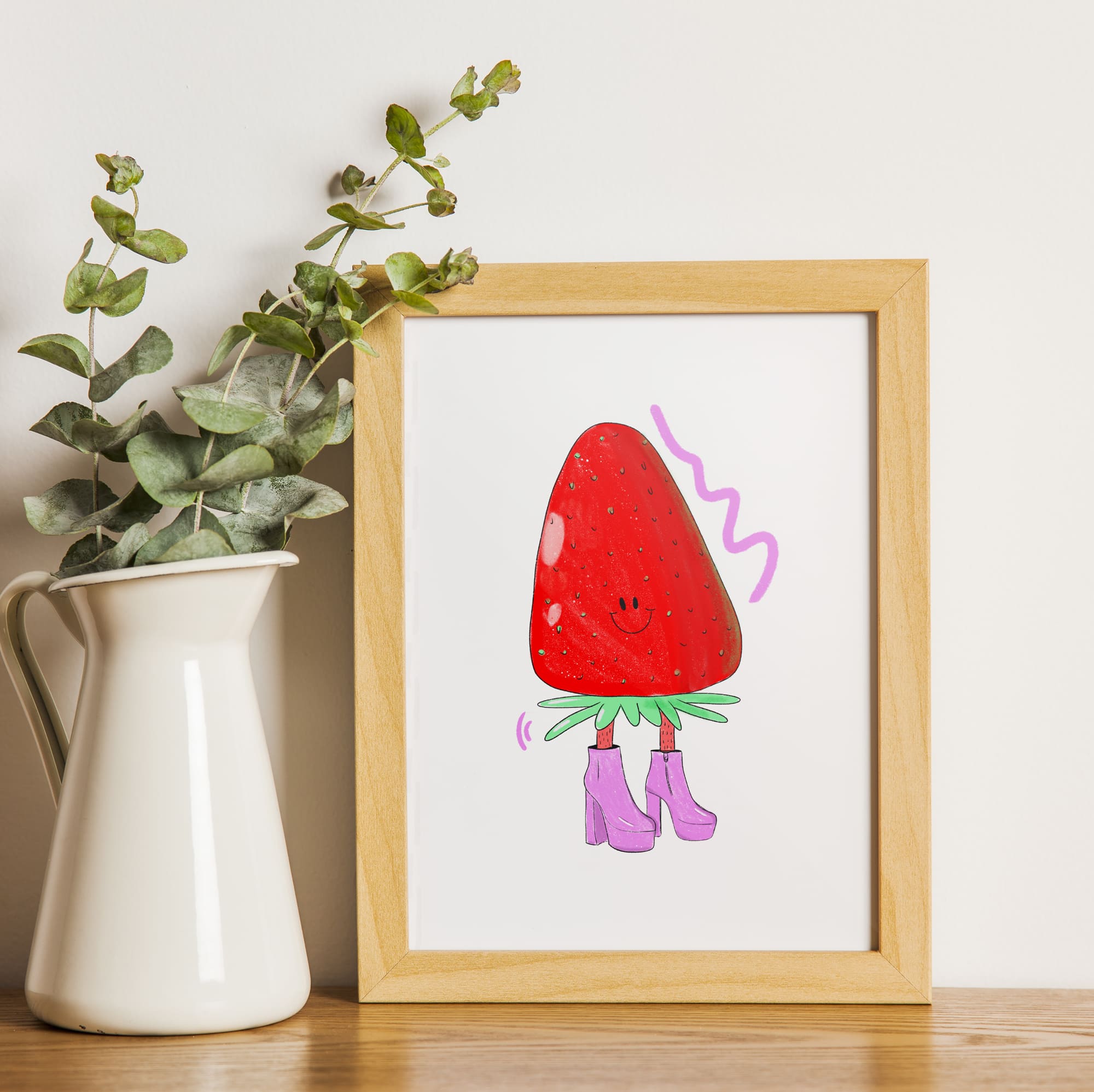 Fraise dessin Aurélia Picq