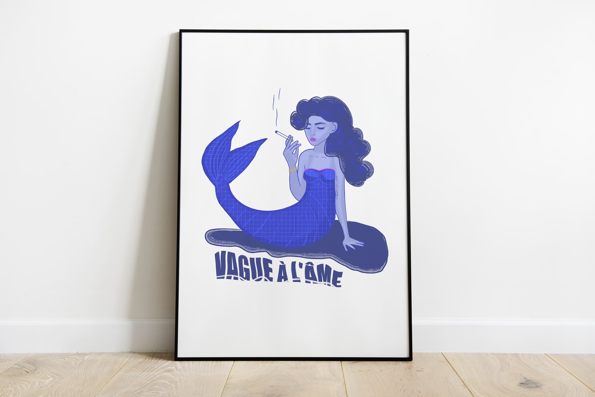 Sirène dessin Aurélia Picq