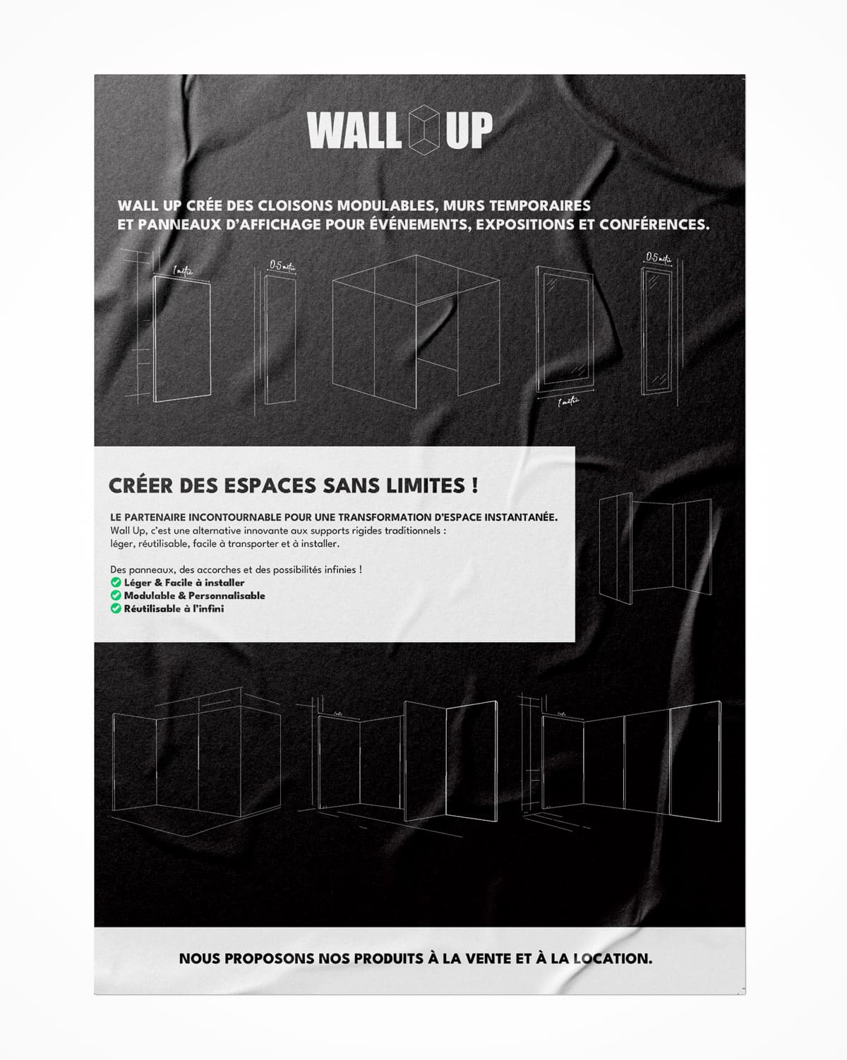 Poster pour Wall Up par Aurélia Picq 